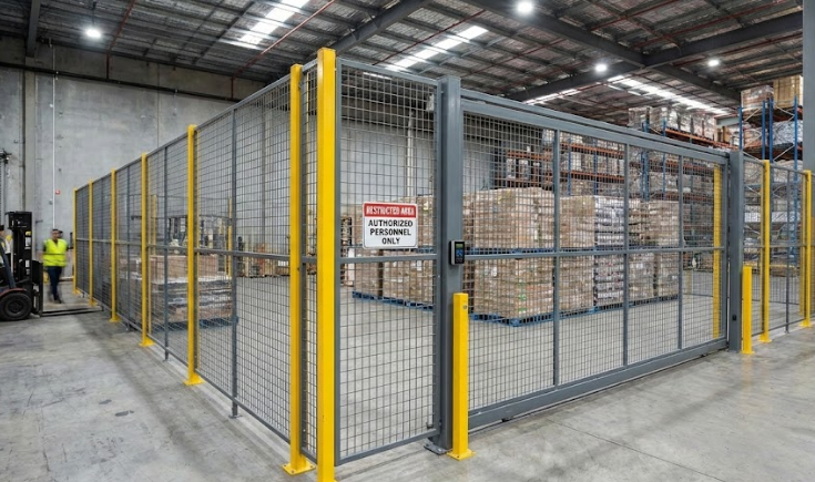Custom Warehouse Fencing Solutions