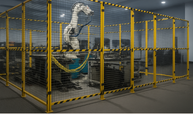 Industrial Safety Fencing Reducing Maintenance Costs