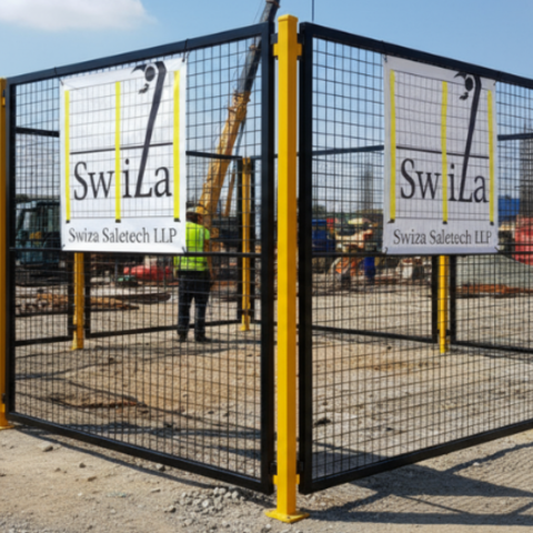Mesh panels for industrial safety and branding - Swiza Safetech blog