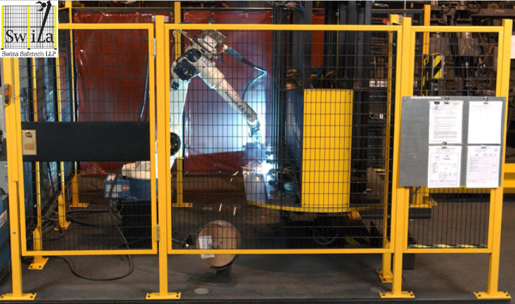 Smart, customizable industrial fencing by Swiza Safetech.